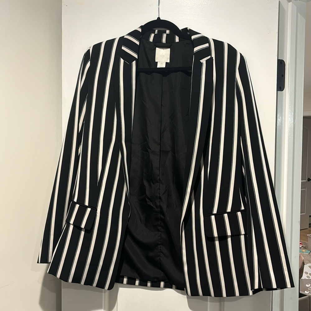 Striped blazer